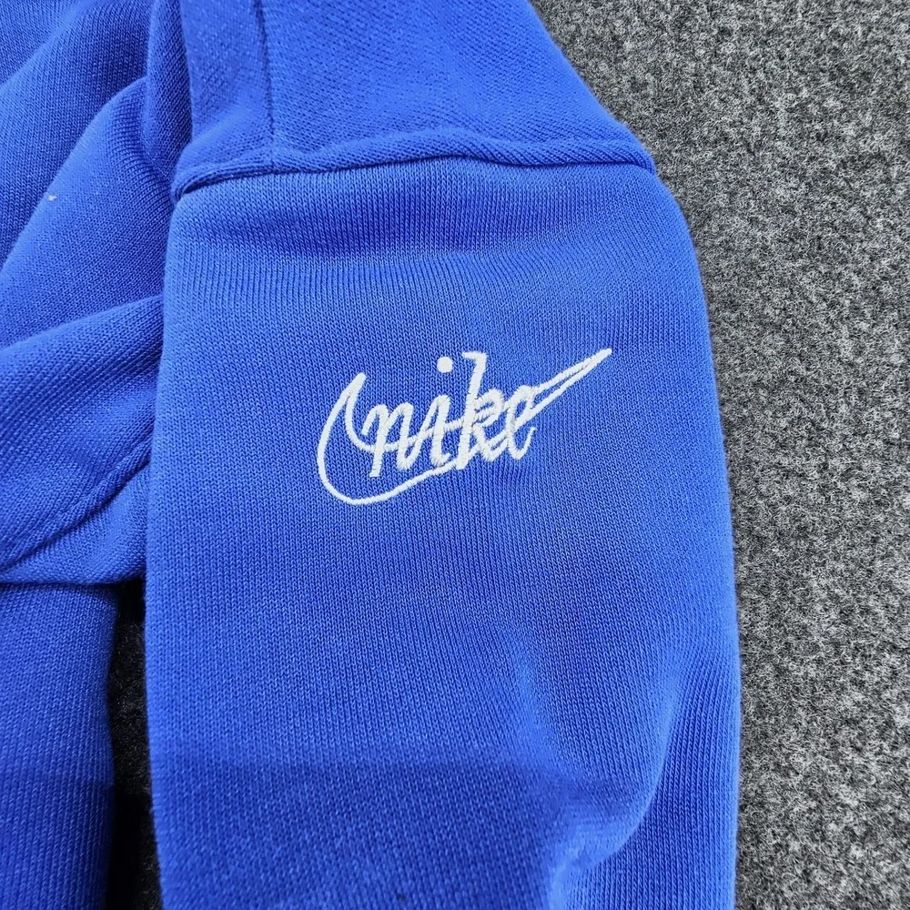 Nike Women's Medium Dallas Cowboys Historic Fleece Royal‎ Crew